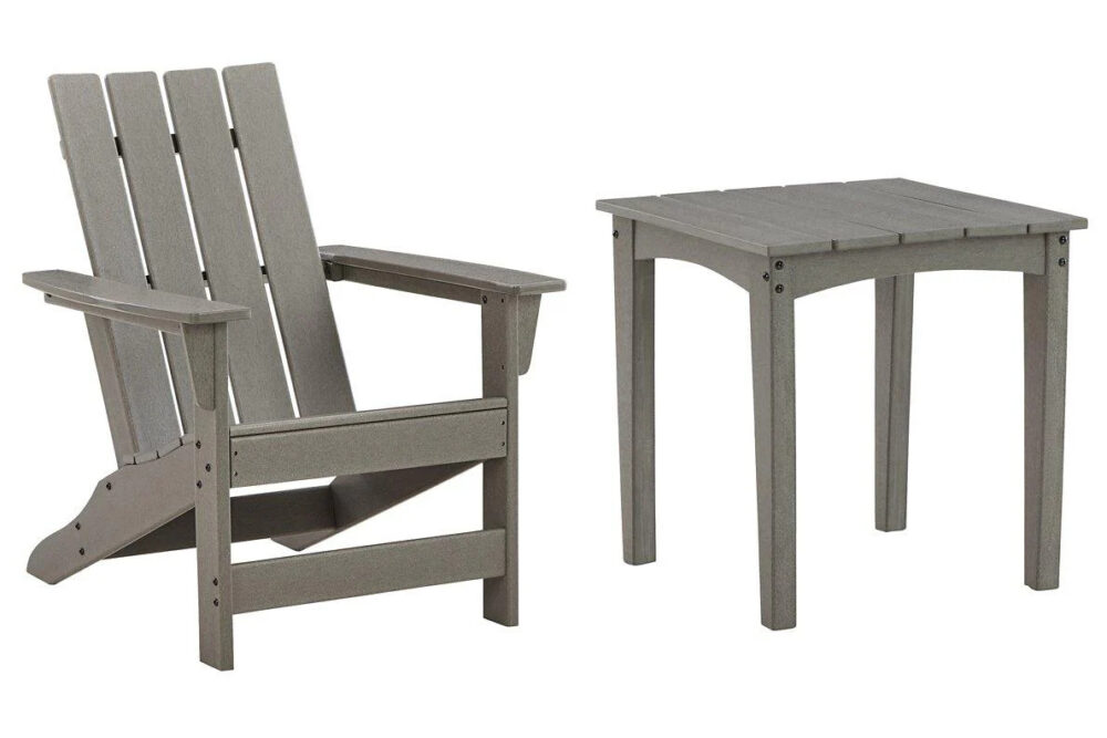 Visola Outdoor Adirondack Chair and End Table - Image 3