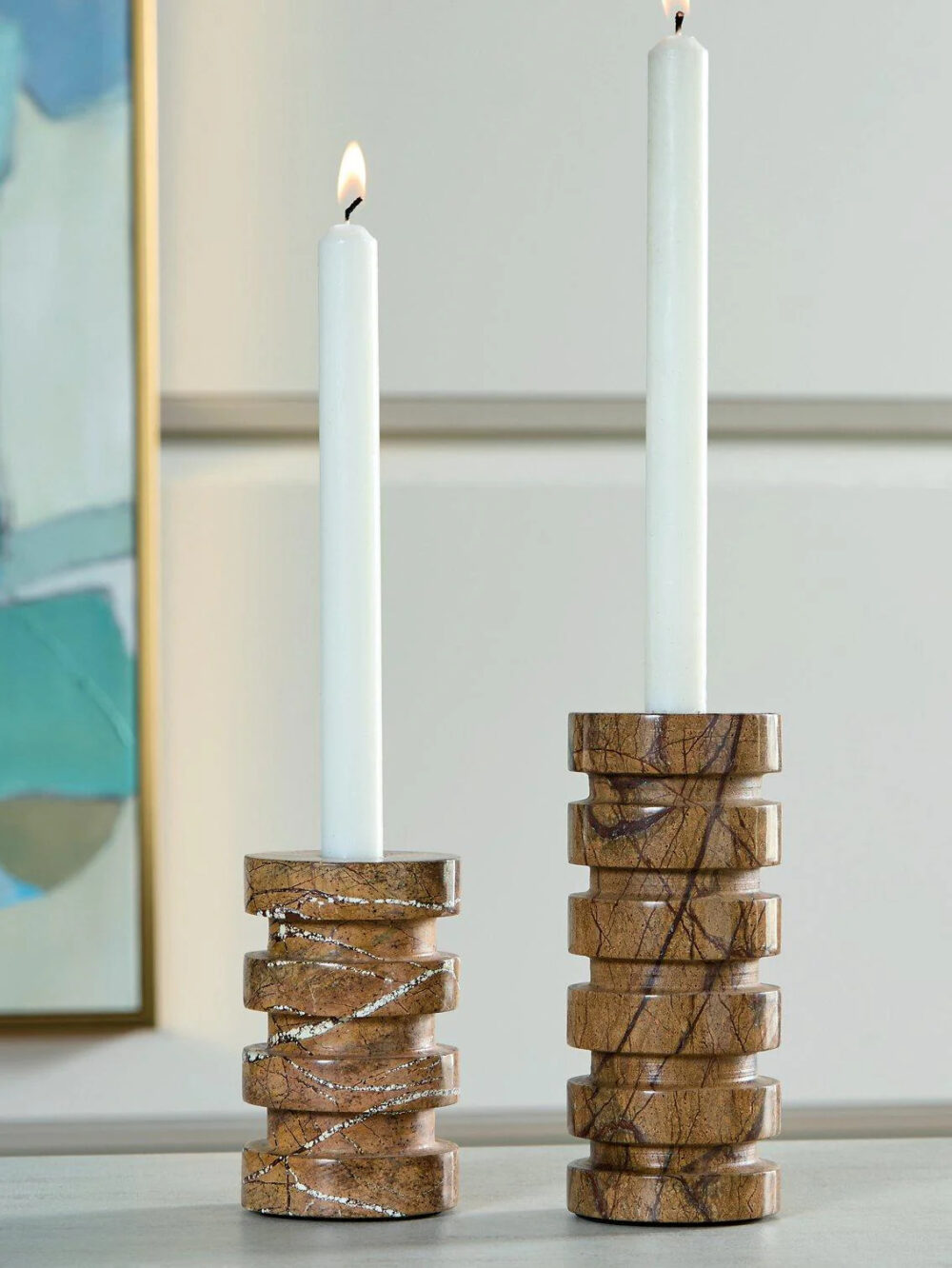 Emsleyfield Candle Holder Set (Set of 2) - Image 2