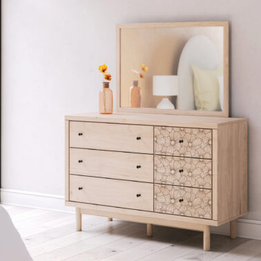 Arloster Dresser and Mirror