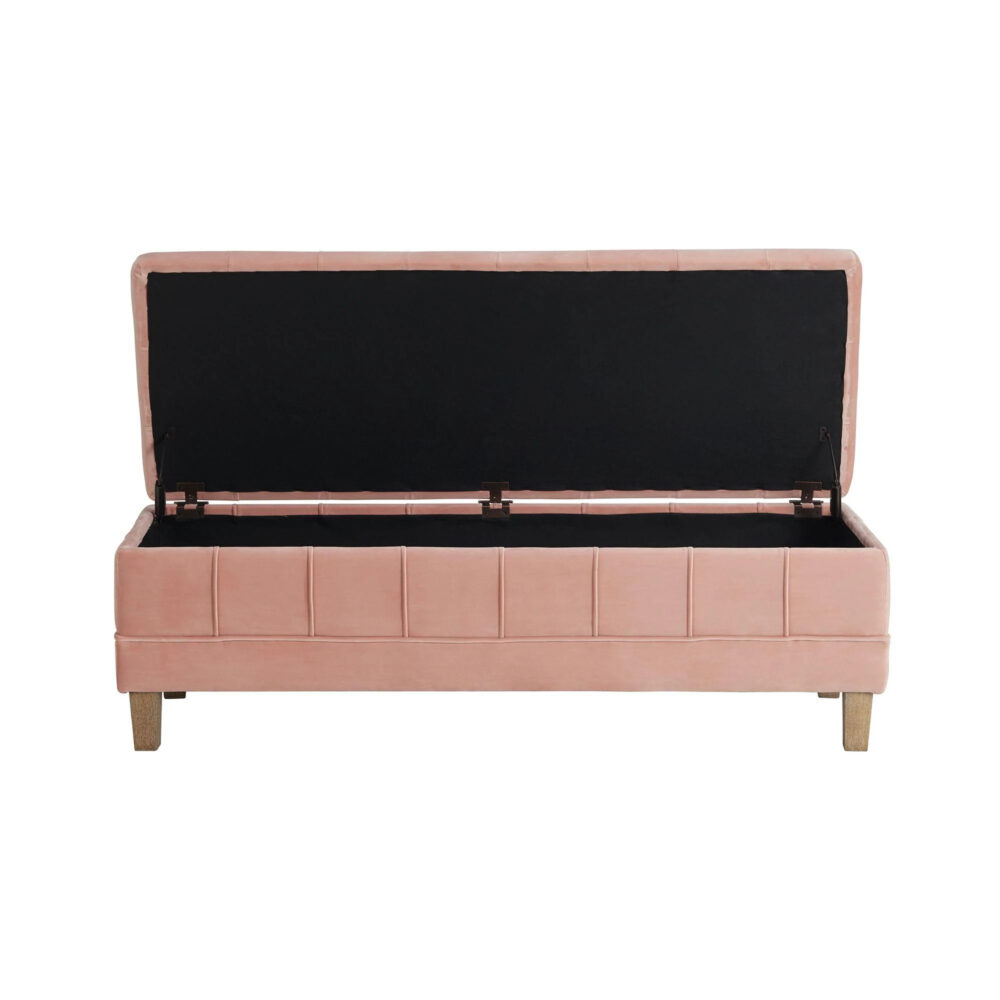Crosby Tufted Storage Ottoman - Image 3