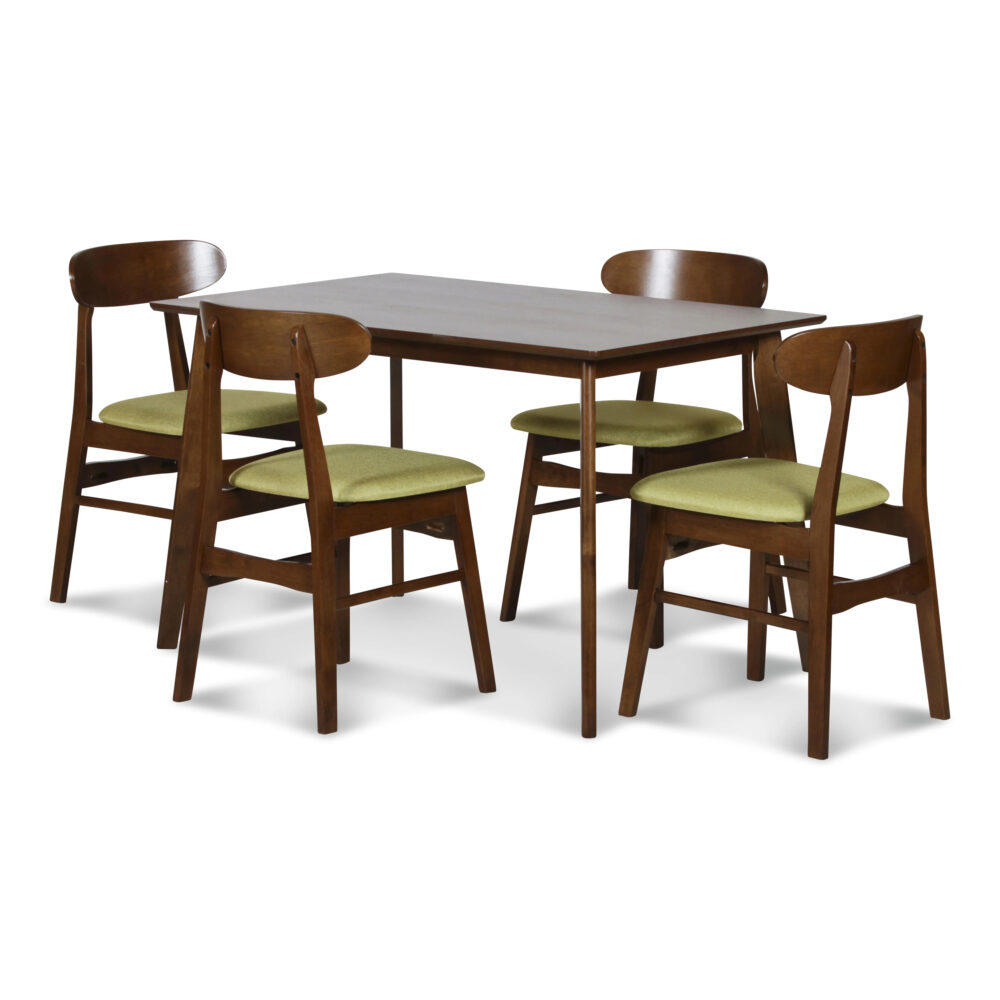 MOROCCO DINING CHAIR W/GREEN SEAT CUSHION - Image 4
