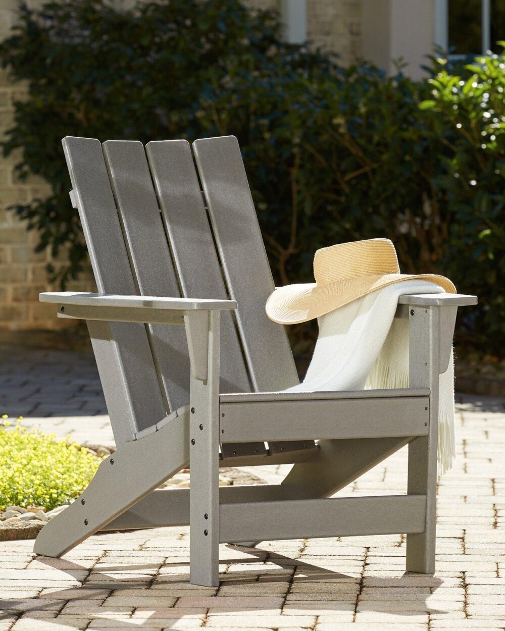 Visola Outdoor Adirondack Chair and End Table - Image 2
