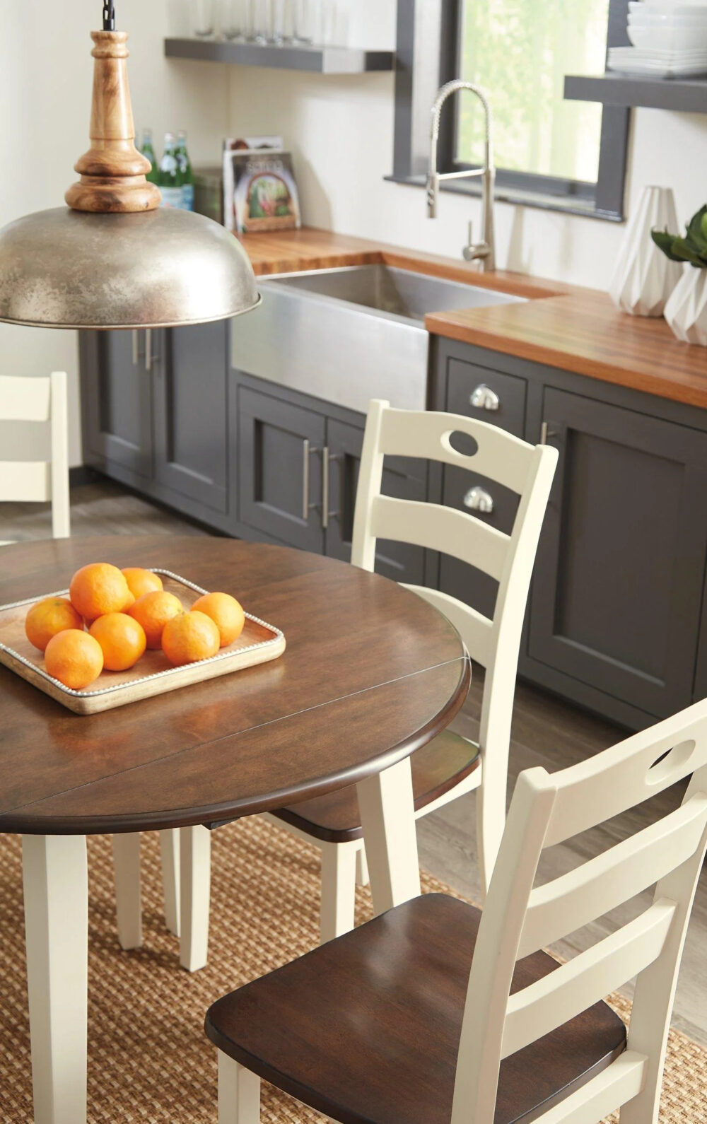 Woodanville Dining Drop Leaf Table - Image 3