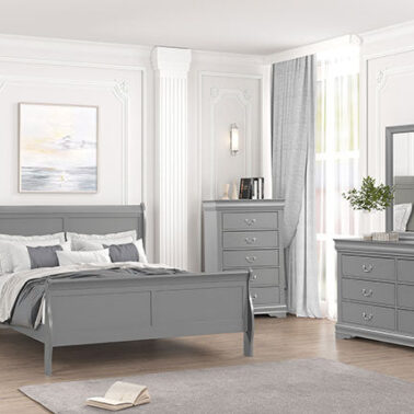 Louis Philippe Queen Bedroom Set