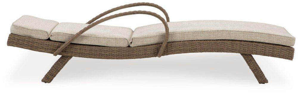Beachcroft Outdoor Chaise Lounge with Cushion - Image 7